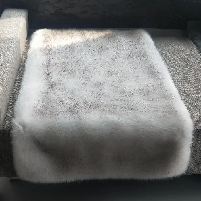 Заводская цена супер мягкая лиса искусственный мех пледы ковры прямоугольник Совет фиолетовый или Индивидуальные цвет одеяло