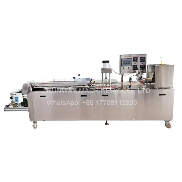 New type automatic flat bread making production line make bread 37cm