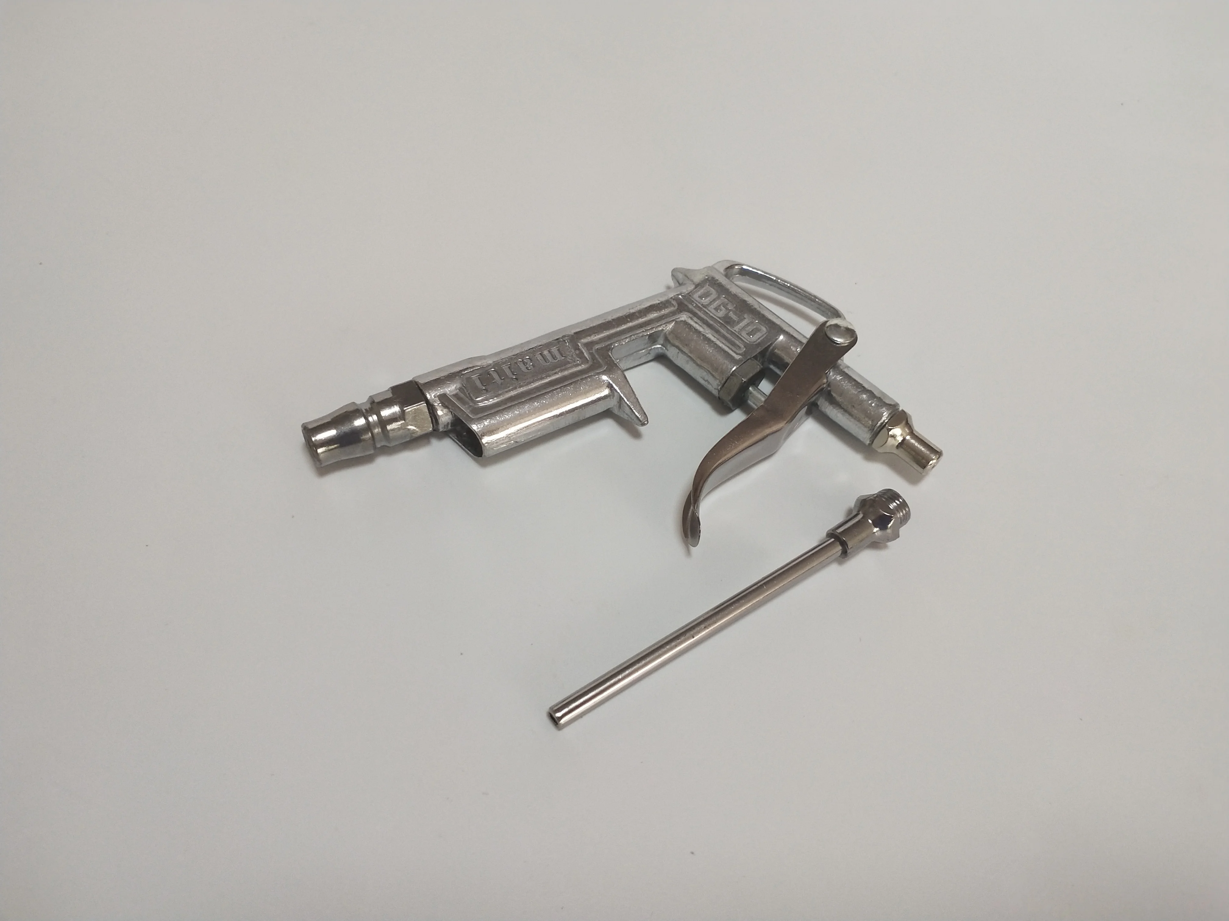 Iron DG-10 1/4' air pneumatic gun,removing dust metal air blow gun