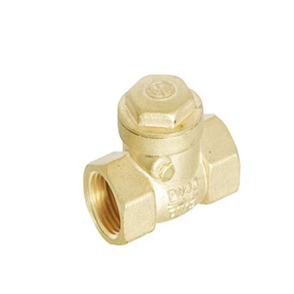 1/2in 1in 2in Brass Swing Check Valve  BSPT Thread Non-return Check Foot Valve