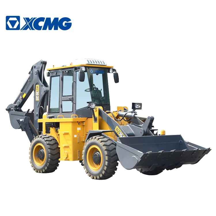  XCMG завод WZ30-25 погрузчик с обратной лопатой 2 5 тонный экскаватор-погрузчик шарнирно-сочленённой рамой
