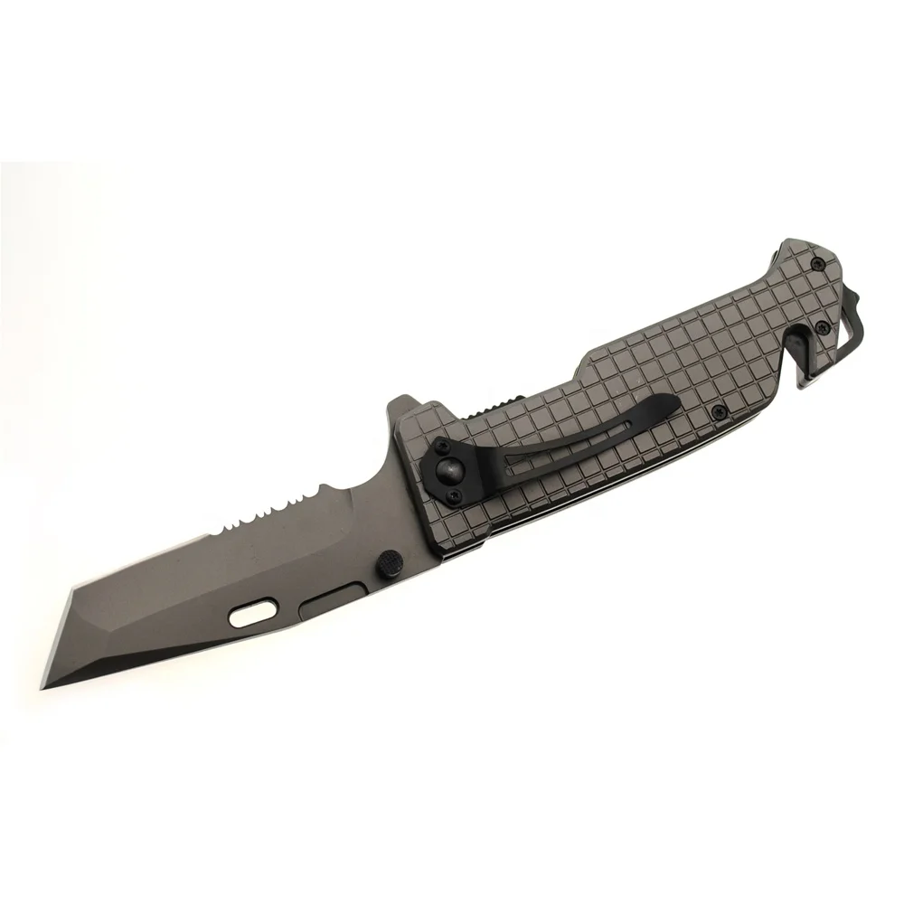 
Amazon Survival Knife Hunting Knife Camping Tactical Military Folding Top Sale Outdoor Stainless Steel 