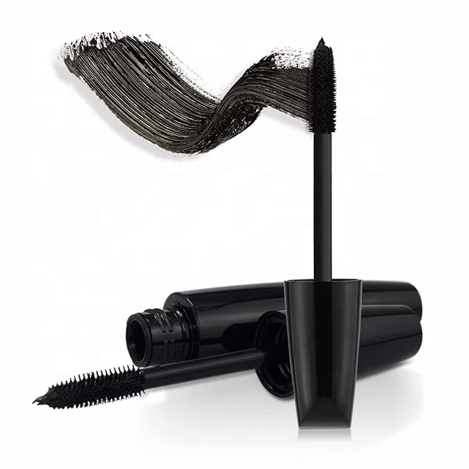
Private Label Eyelashes Extension Makeup Black Feather Thick Waterproof Sweat Proof Curling Mascara 