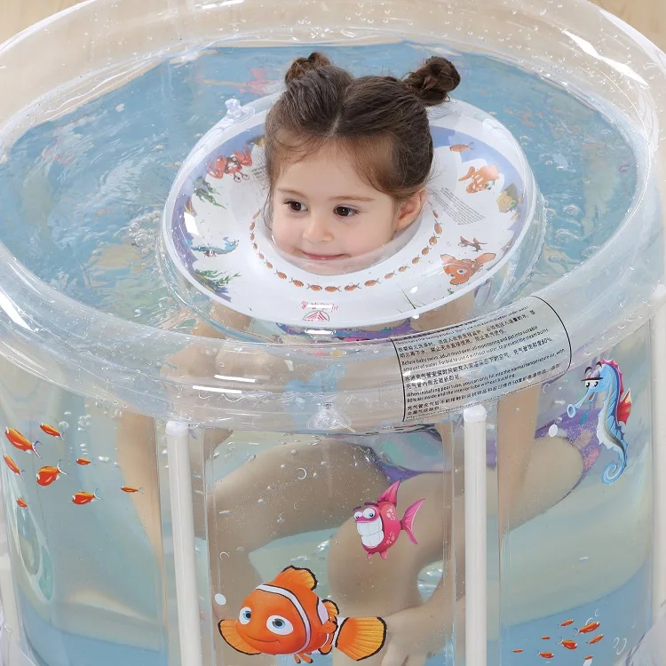 Custom Logo Inflatable Non Phthalate Baby Bathtub