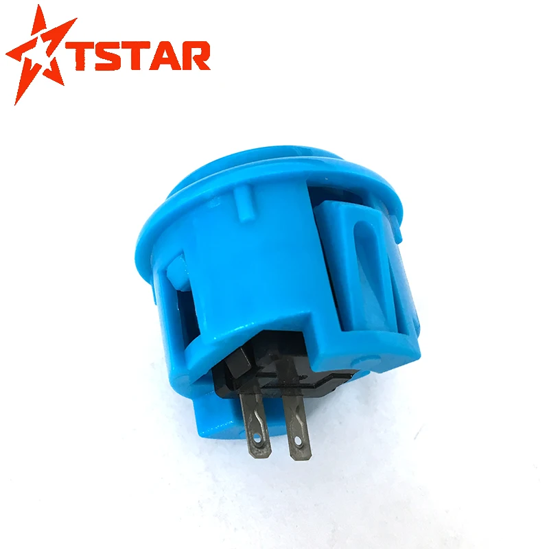 Заводская низкая цена Различные цвета 30 мм Sanwa Кнопки Настенный Круглый переключатель с бесплатным образцом