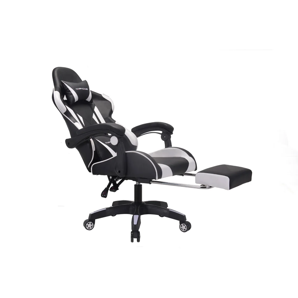 Белый Эргономичный игровой стул