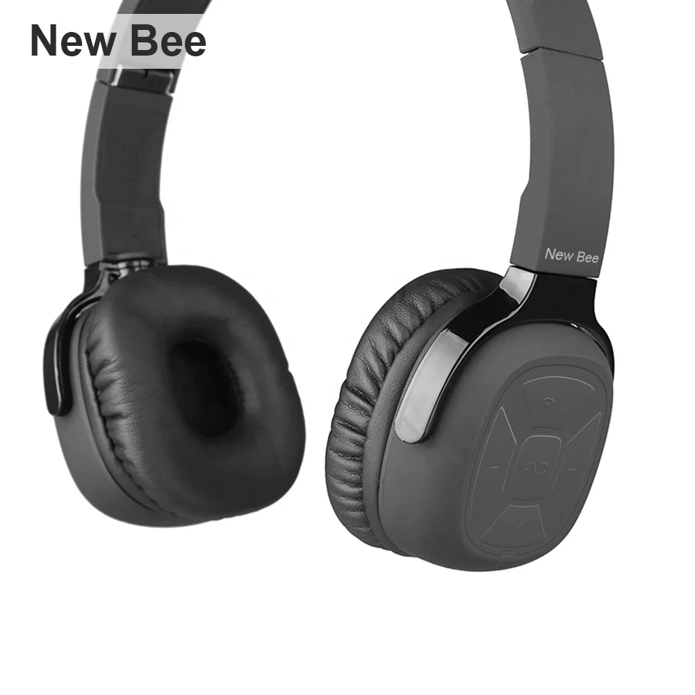 С шумоподавлением Беспроводная оголовье bluetooth V4.1 гарнитура наушники с микрофоном