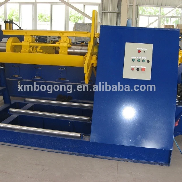 automatic hydraulic uncoiler with feeding car