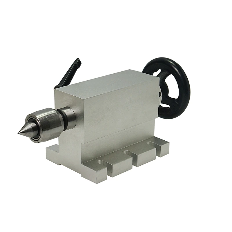 cnc rotary axis tailstock activity lathe tailstock with 3pcs head for cnc milling engraving machine