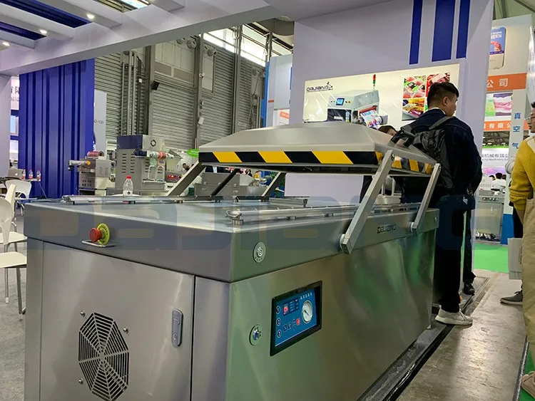 DZ-600-2S DOUBLE CHAMBER FOOD Saver VACUUM PACKAGING MACHINE VACUUM SEALING MACHINE Grocery Fast food packing machine China