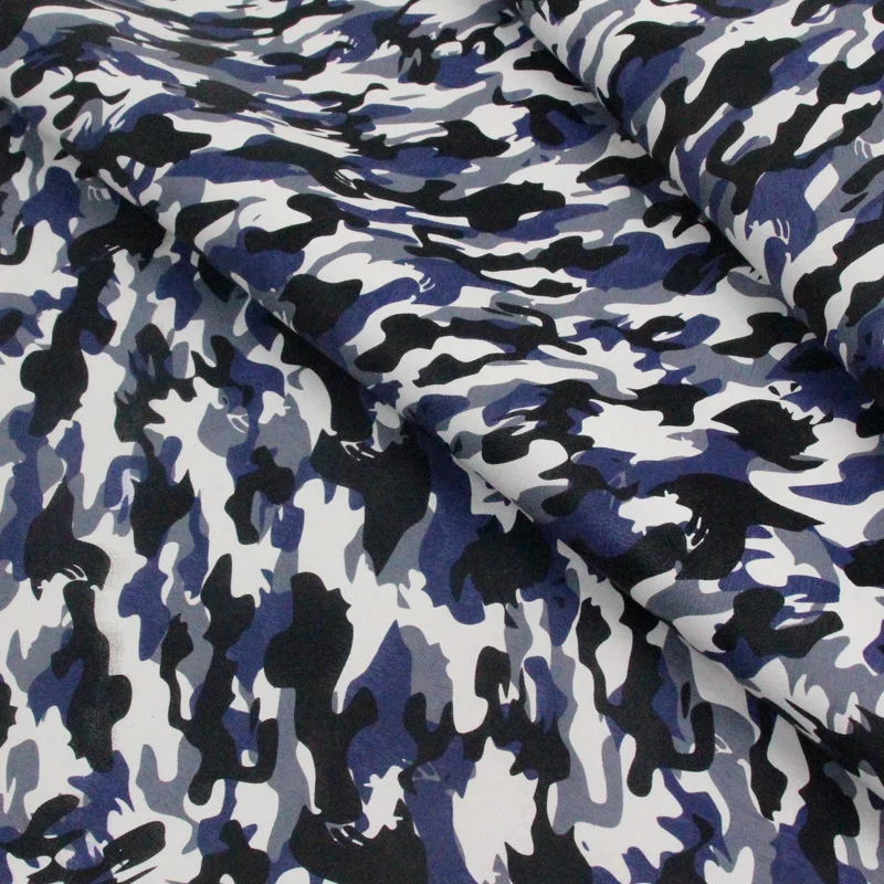 For Shoes Bag Garment Camouflage Paint Pu Leather Knitted Bag Pvc Printed Fabrics Microfiber Marble Printed Patent Leather