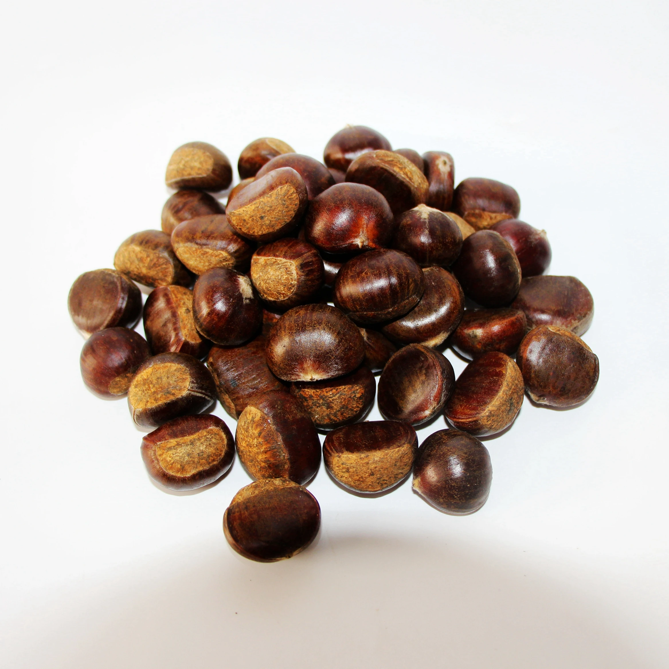 Organic  Snack food Peeled  Roasted Chestnut kernels