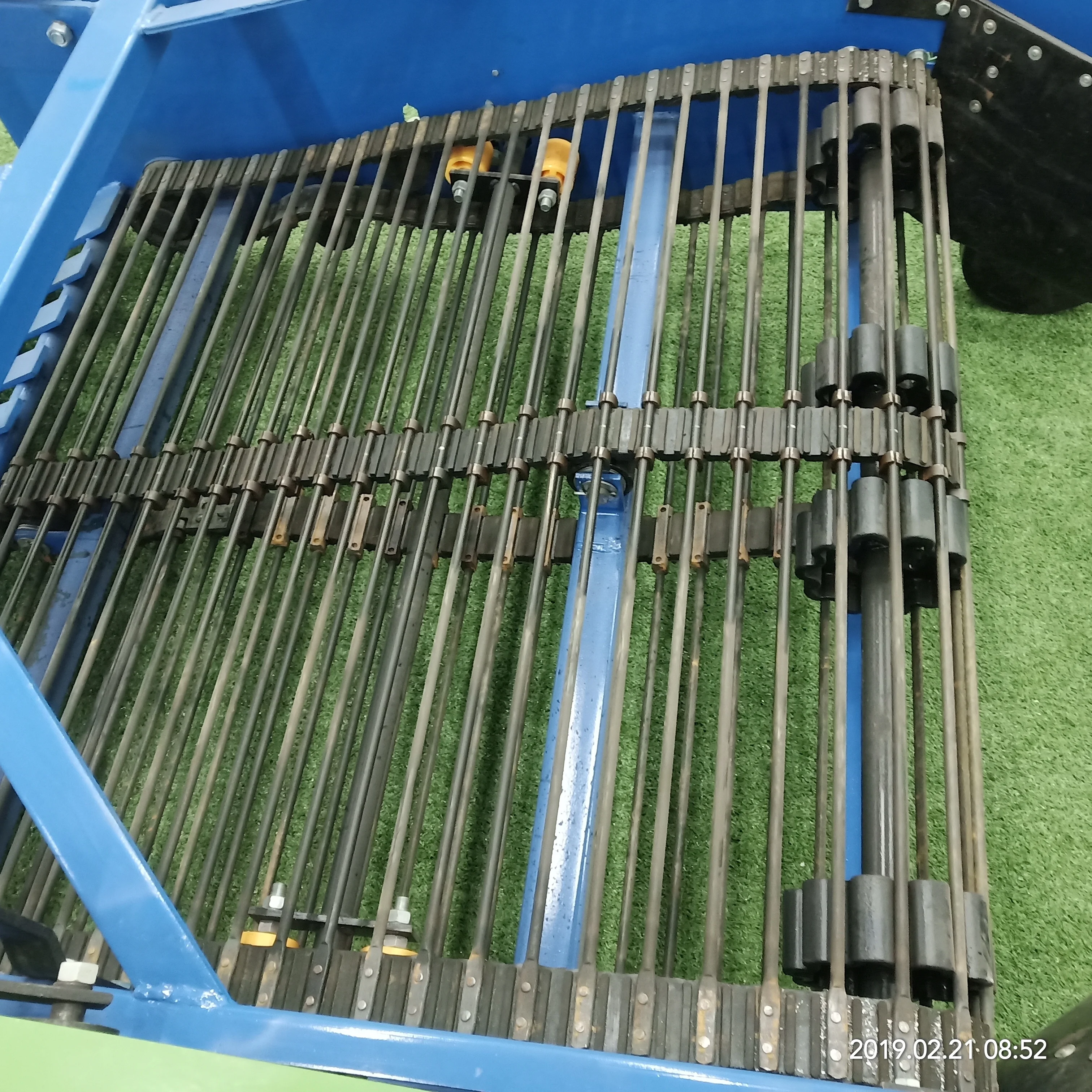 new 4U mini potato harvester with walking tractor