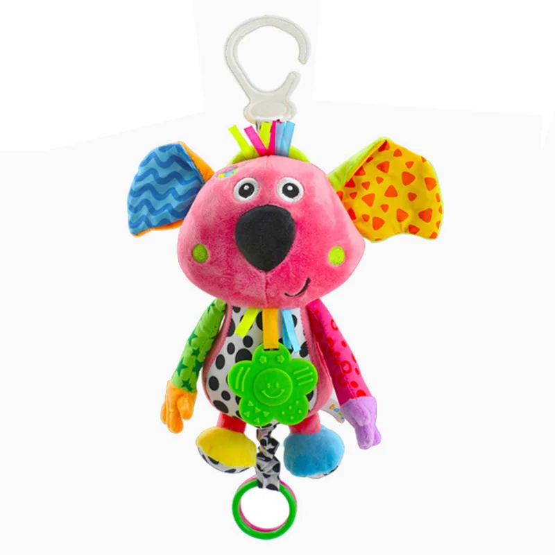 baby cute plush koala musical hanging toys