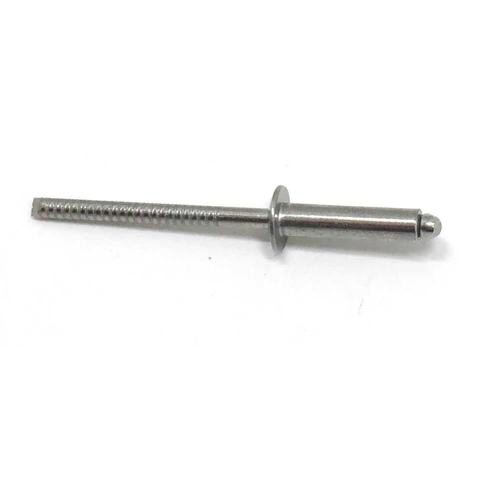 DIN7337 All sizes 2.4/3.2/4/4.8/6.4 stainless steel A2 A4 SS304 SS316 Open End Blind Rivets Break Manderl Blind Rivet