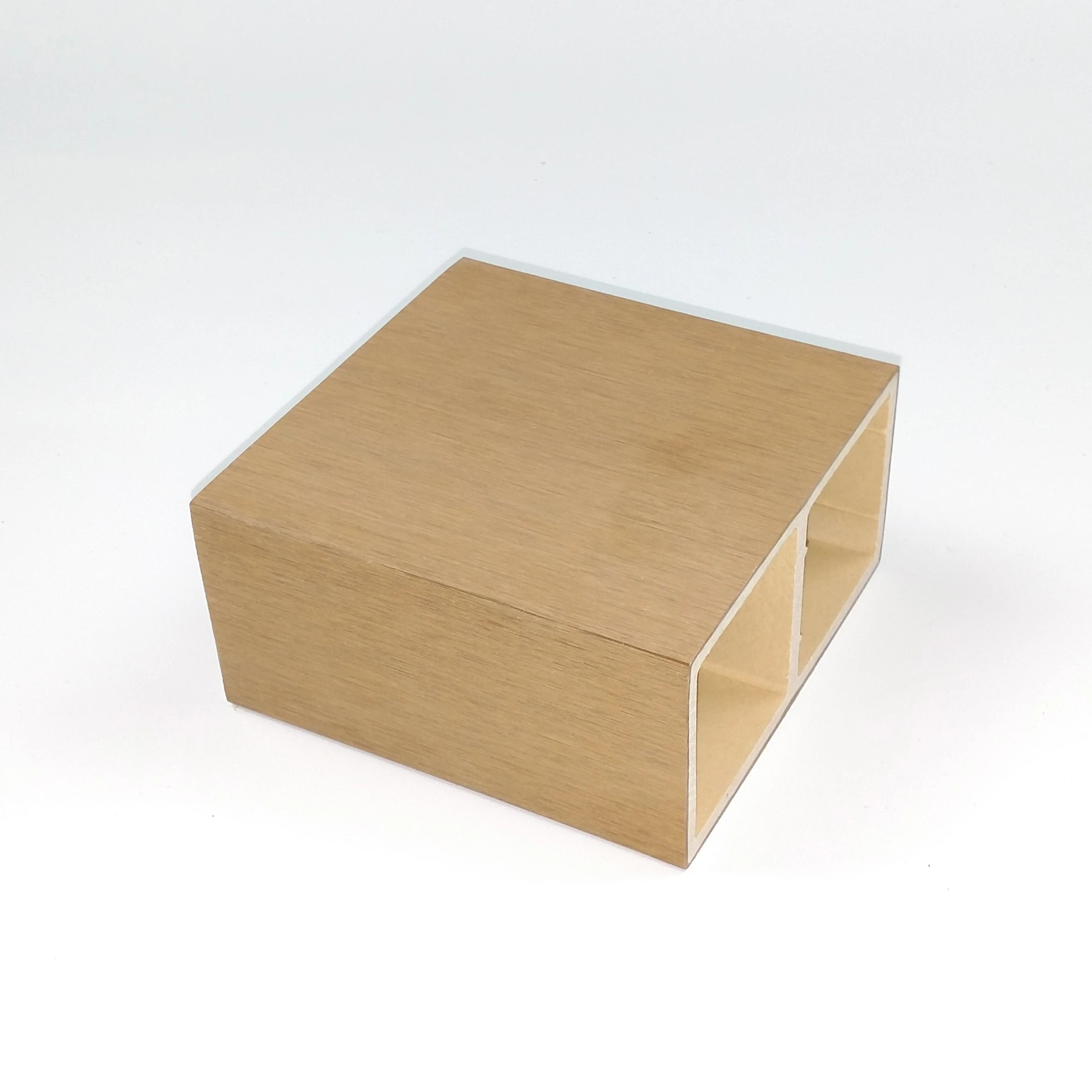 
Eco-friendly Super Antiflaming Exterial PVC Co-extrusion WPC Wall Cladding 