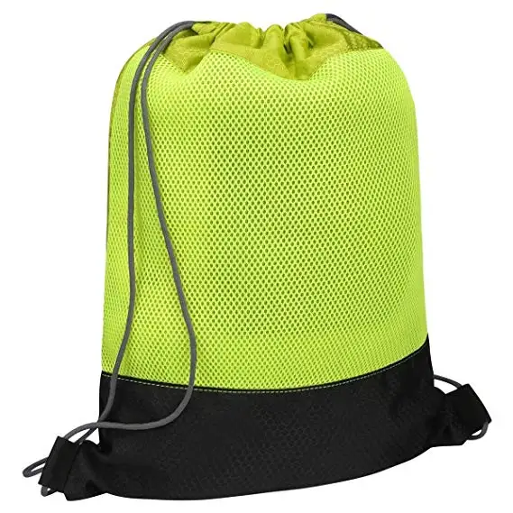 
Large Drawstring Backpack String Bag Sports Gym Bag for Sport Hiking 
