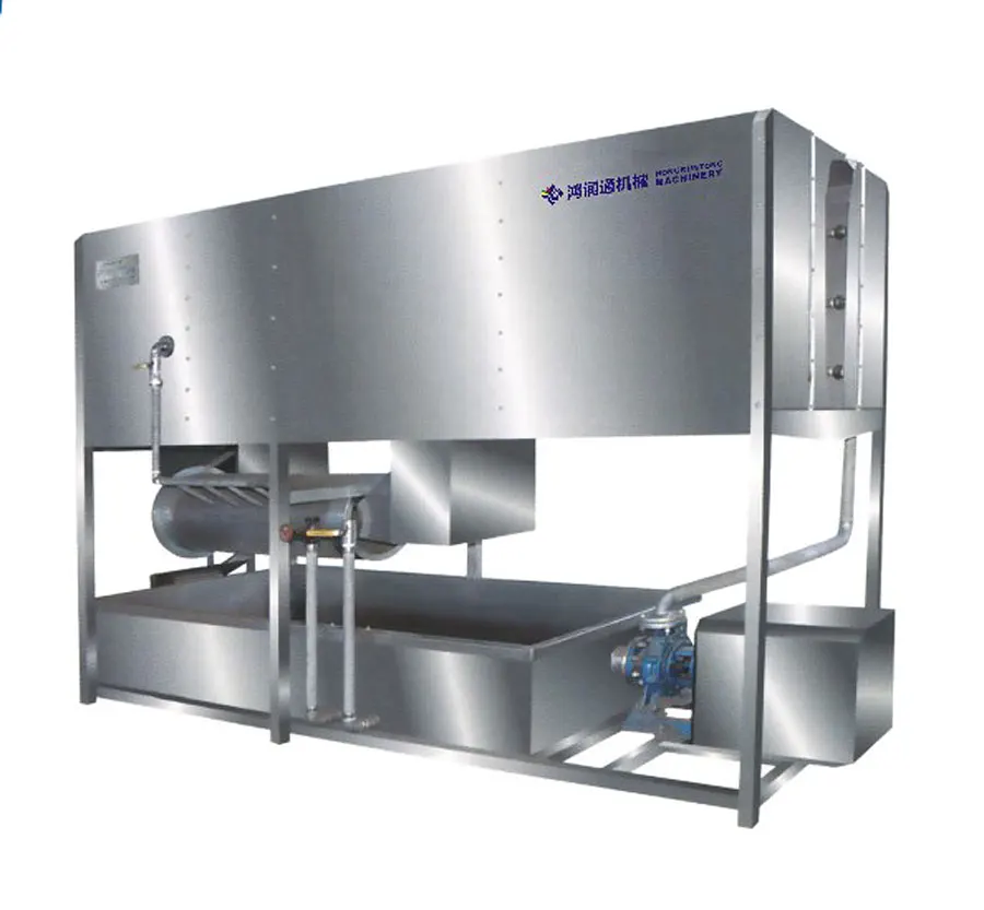 halal poultry chicken duck forced spray machine slaughterhouse equipment