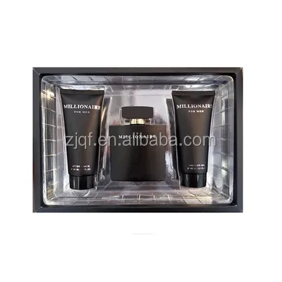 Fragrance set 100 ml Perfume + 170 ml body lotion after shave + 170 ml shower gel trio gift set for men