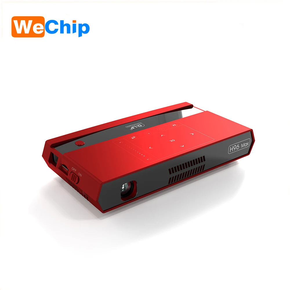 
wechip newly Amlogic S912 Octa core DLP ANSI 150 lumens android smart mini projector for wholesale 