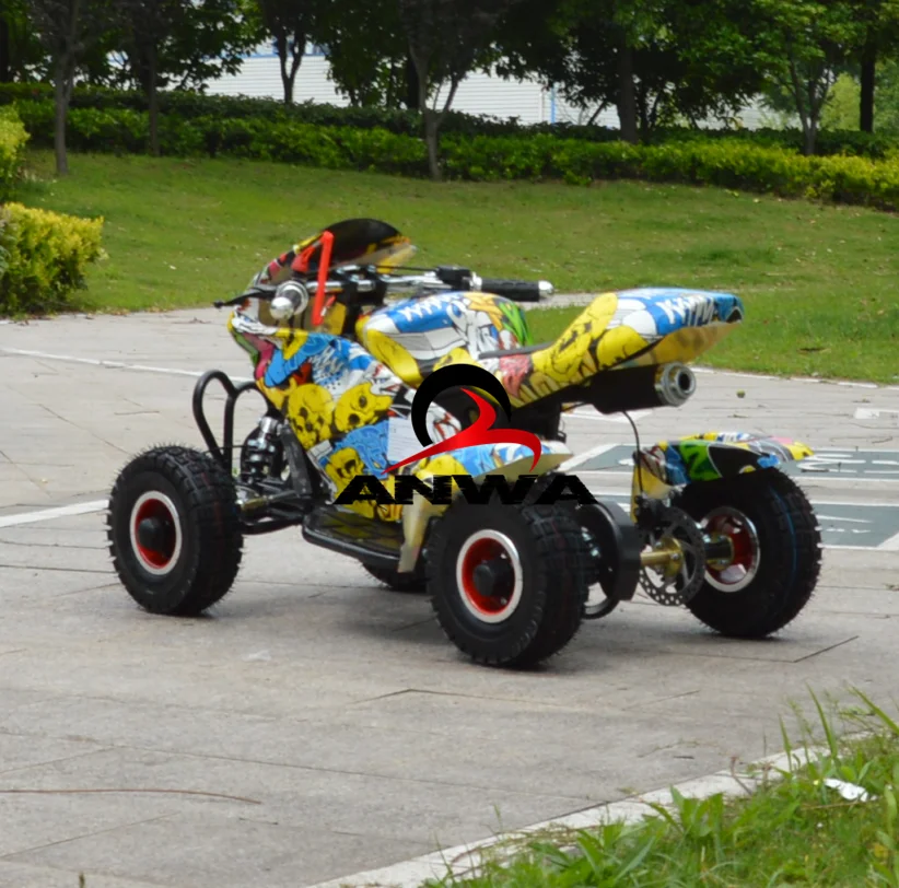 CE 4 Wheeler легко тянуть стартер 49CC 4-х тактный мини-грязь квадроцикл 50cc мини дети ATV для дешевая