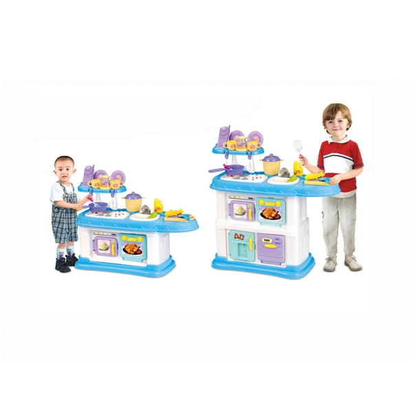 Wholesale kids cooking toy pretend play plastic kitchen toys