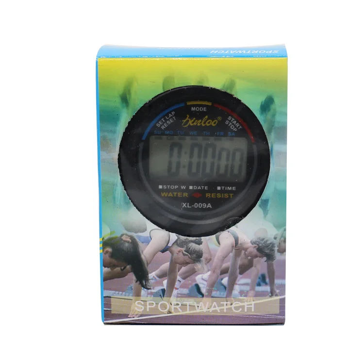 Stopwatch timer , watch women, 10 laps memory stopwatch