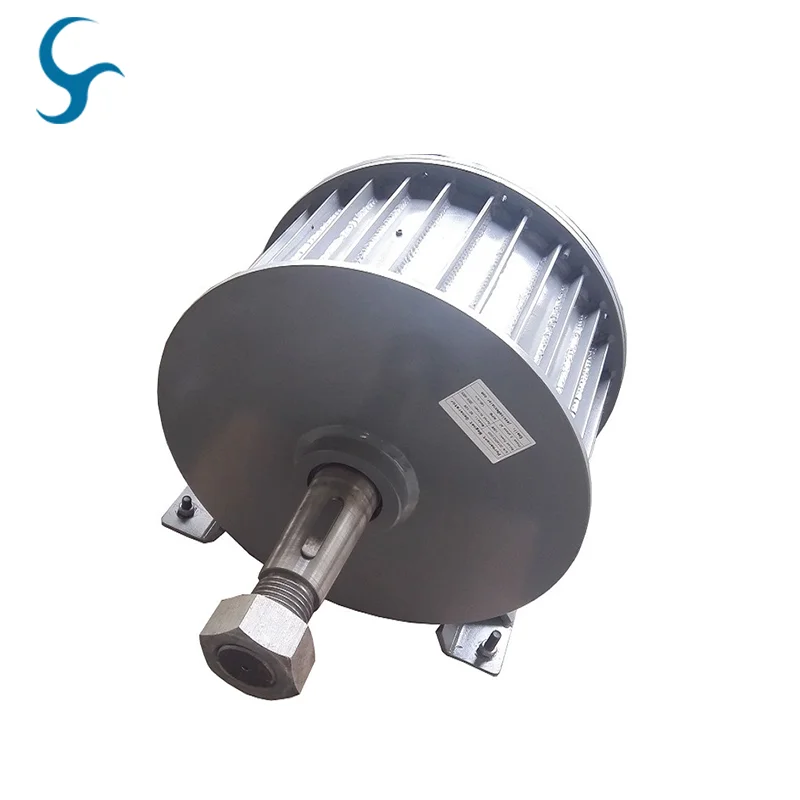 low torque 5kw 220v AC permanent magnet generator for sale