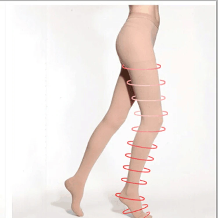 grade two  anti treating varicose veins thigh medical knee  high  socks compression pantyhose stocking women