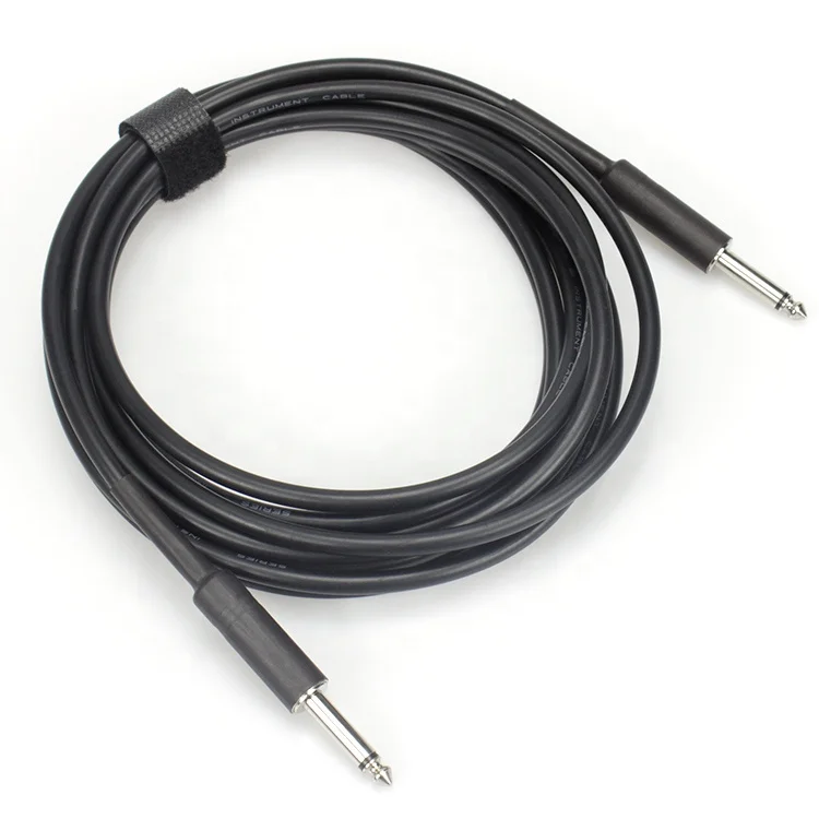 Соединительный кабель для электрогитары под прямым углом 3 м 6 м 10 м 6,35 мм