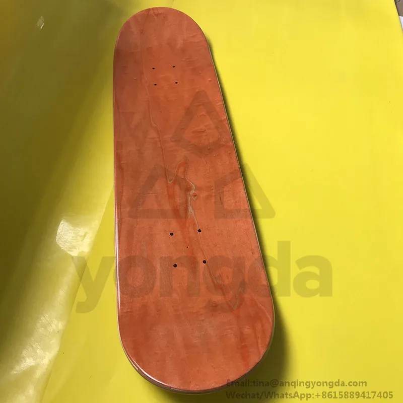 
7plies Maple Skateboard Decks Blank Choose Your Color + Size 