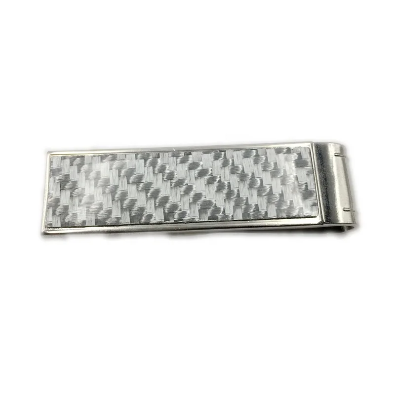 High Quantity Metal Blank Carbon Fiber Money Clip