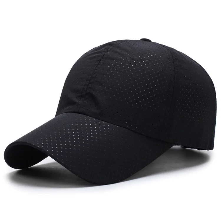 
Custom High Quality 100% Polyester Summer Cool Running Golf Hats Baseball Cap 