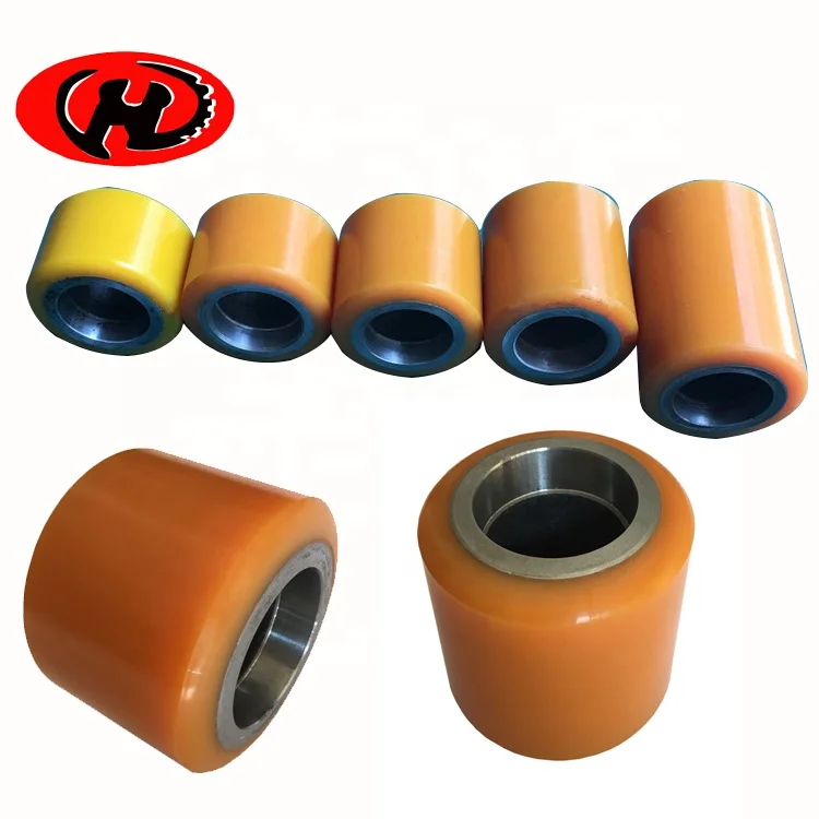 Electric Pallet Jack PU Load Wheel 80x100mm 85x110mm  electric forklift wheel 80x110mm 80x120mm