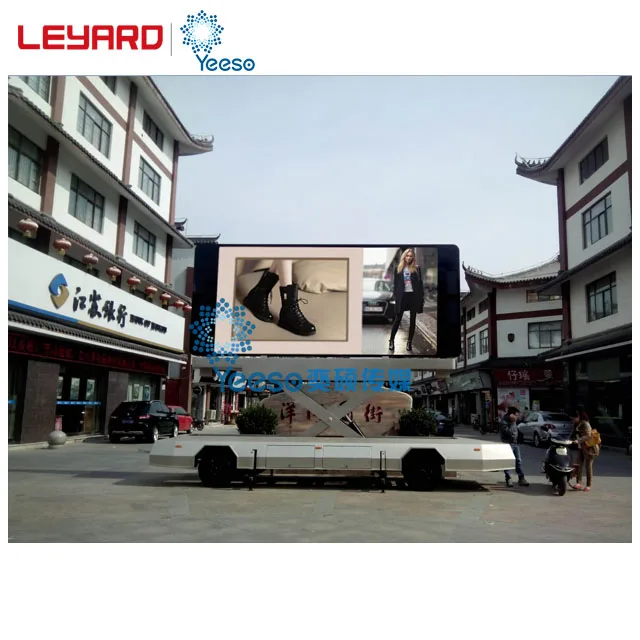 2019 Yeeso YES-12 Светодиодный Рекламный Трейлер для продажи