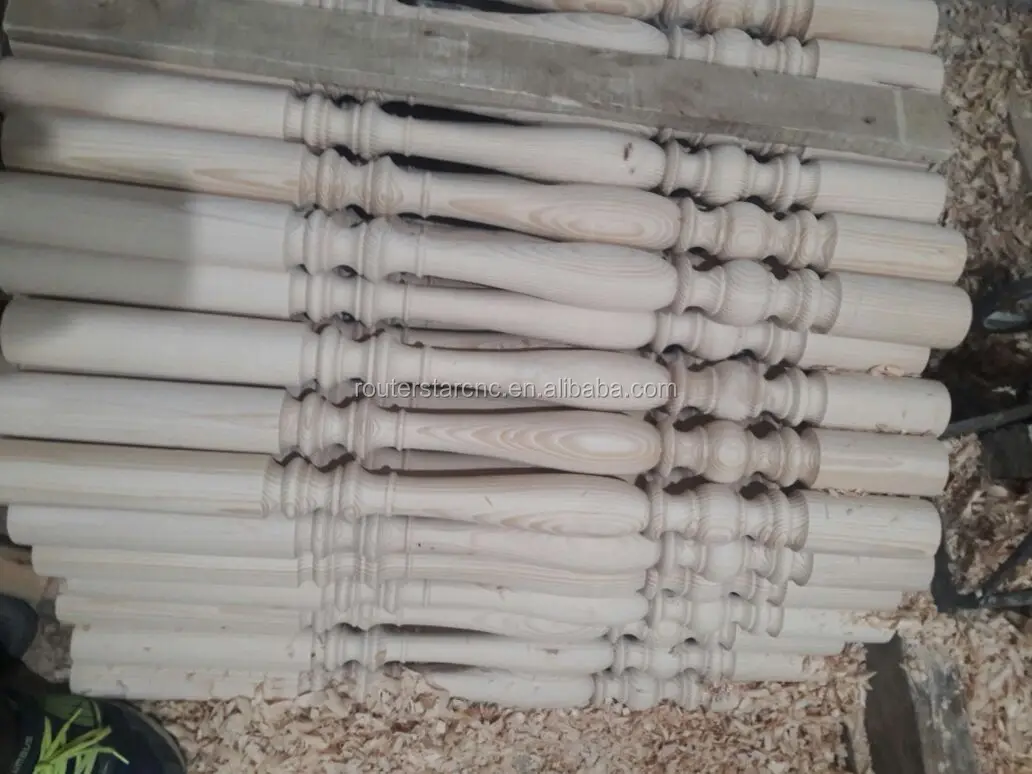 double rotary double router spindle four turning blade cnc wood copying  turning carving lathe machine