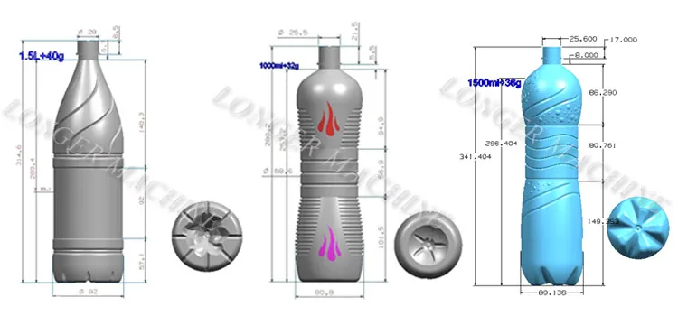 Mineral water bottle/oil bottle  blow mold, 5L/10L/15L /19L  plastic bottle making mold.