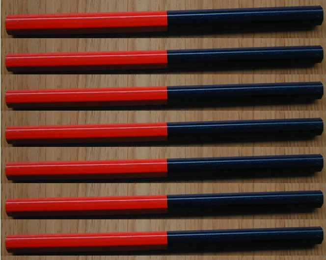 7 дюймов красный/синий цвет карандаш в бумаге или оптом
