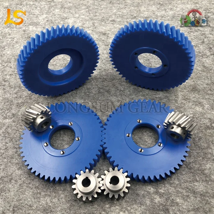 Customized Precision Helical Tooth Small Metal Pinion Gears