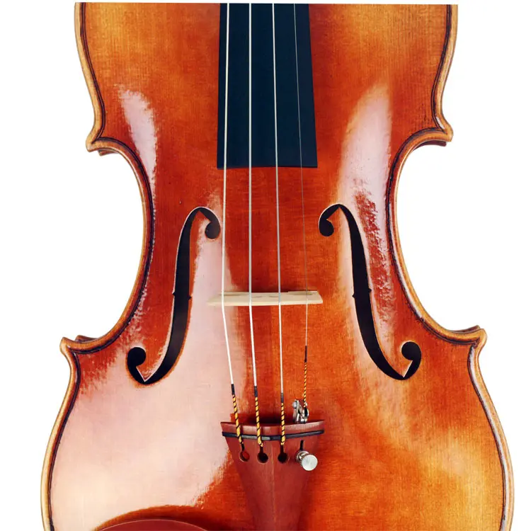 Deluxe Violin  1743 and 100% Handmade Oil Varnish with Foam Case Carbon Fiber Bow