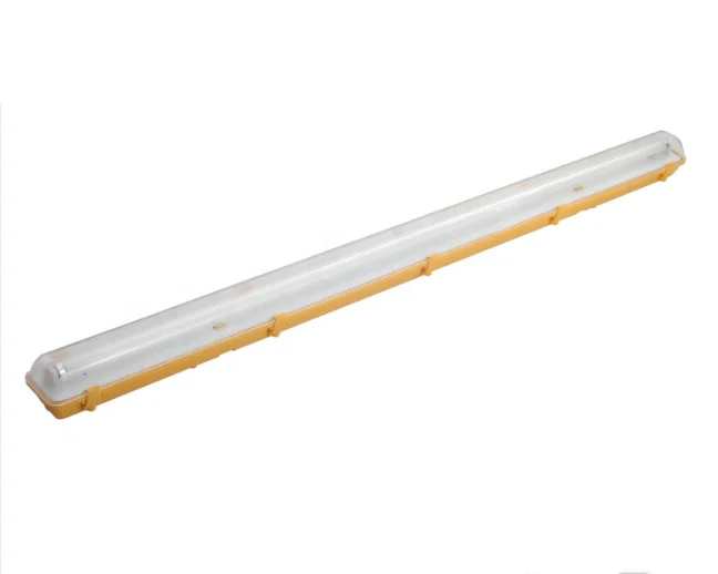 2 Tubes Led Tri-proof Light Ip65 Waterproof Led Lighting Fixture 2x18w PC Led Tri Proof Light 150cm