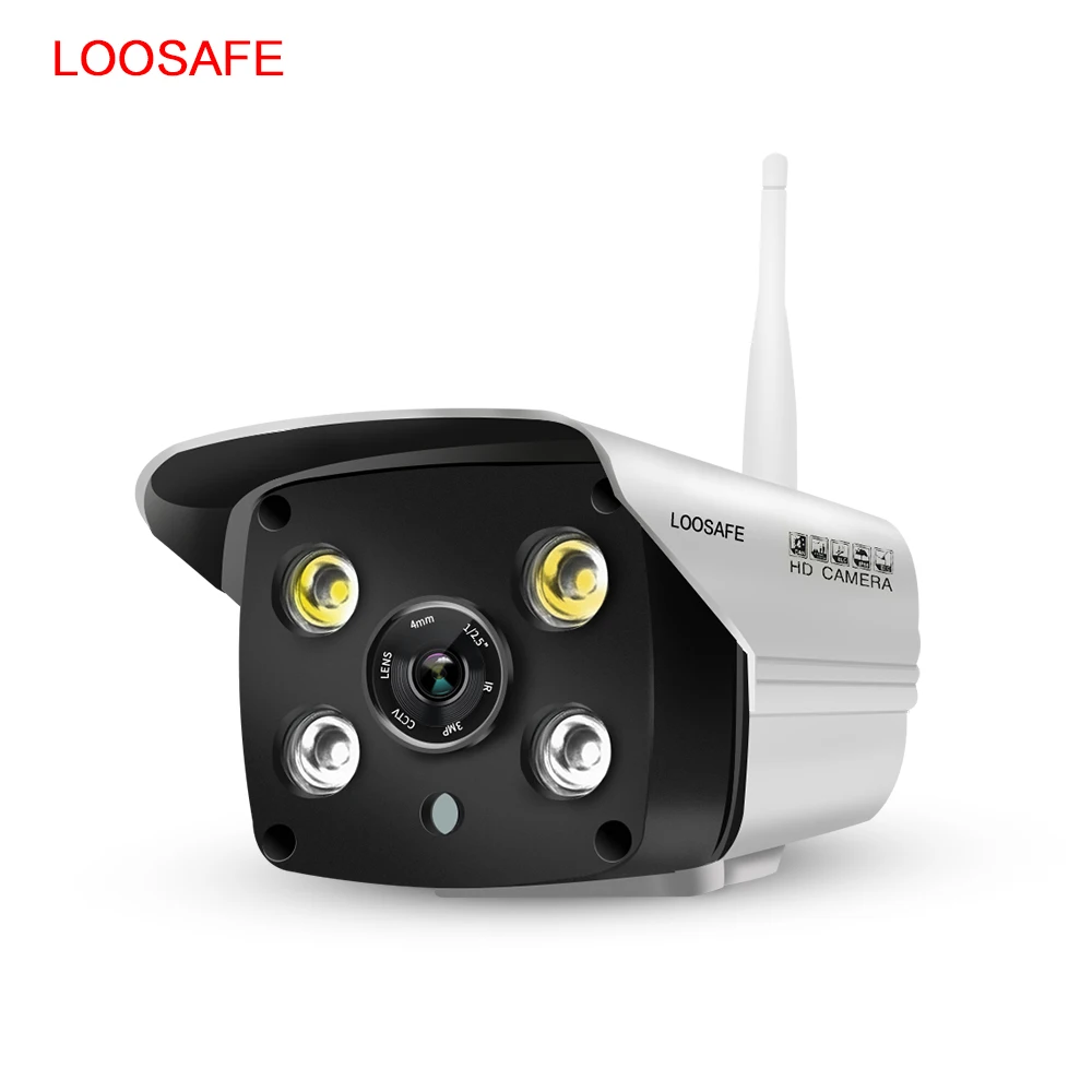 LOOSAFE 960 P hd инфракрасный водонепроницаемый камера день и ночь полный цвет открытый Wi Fi Безопасности Смарт сетевая камера