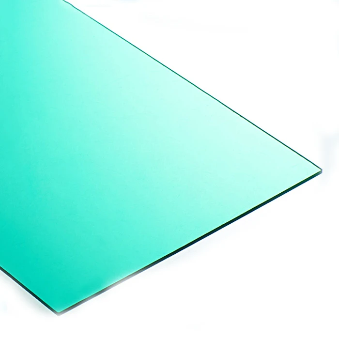 
100% bayer tinted pc solid polycarbonate sheet for bus station sound barrier 
