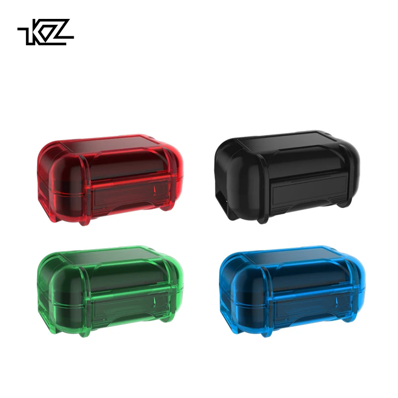 KZ Headset ABS Resin Storage Box Colorful Portable Hold Storage Box Suitable For Original Headphones Moisture-proof and dust