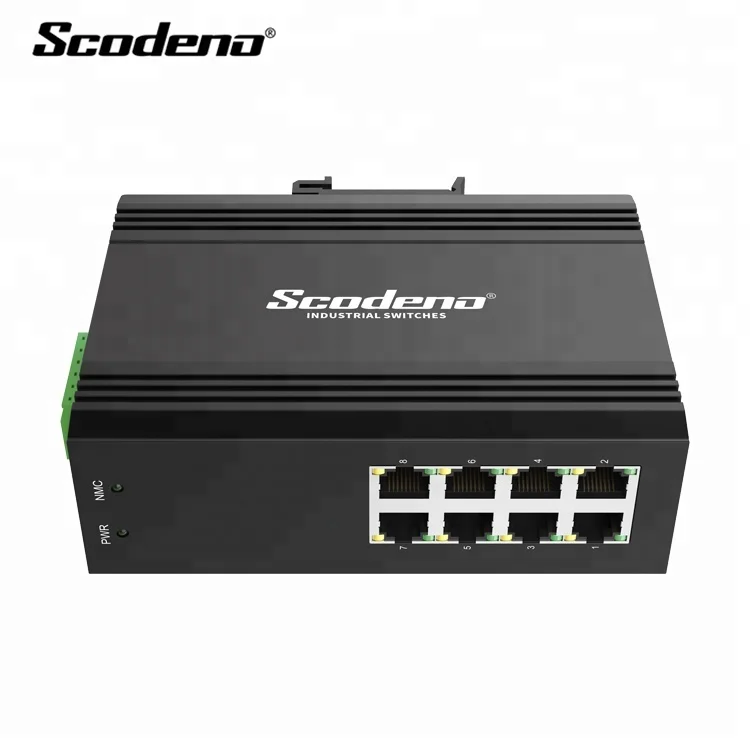 Scodeno высокая скорость OEM IP40 1000 Мбит/с 8 порты и разъёмы PoE волокно оптический Интернет Media Converter цена