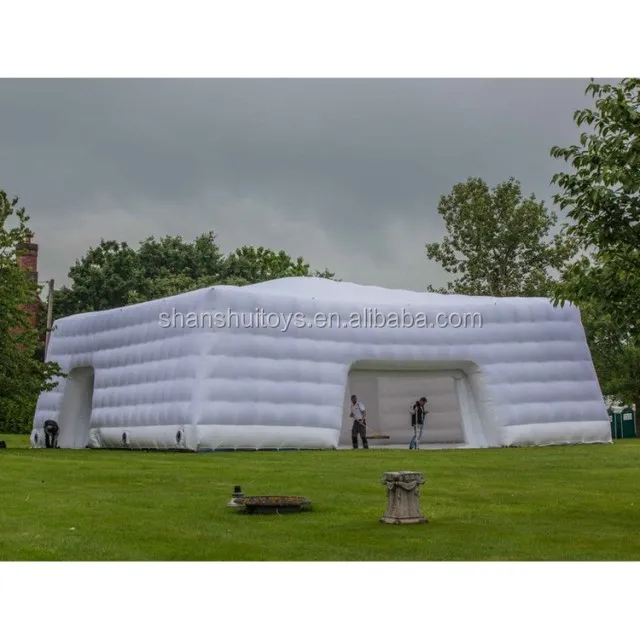 Гигантские надувные теннисные корты Надувные спортивные купола большие футбольные палатки со светодиодной подсветкой для продажи