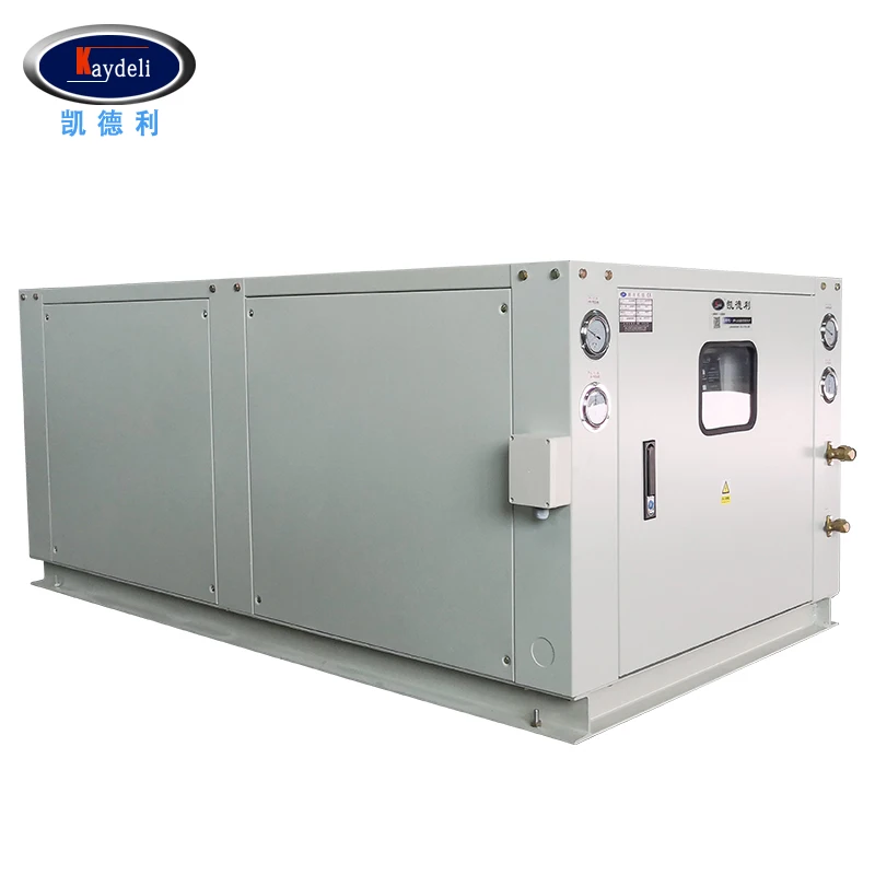 Kaydeli 20HP chiller working principle Compressor Hermetic scroll type Air cooled Industrial hospitalar chiller