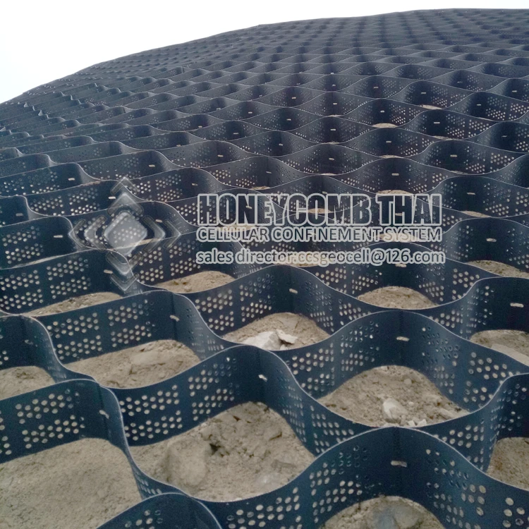 
geoceldas plastic geocell for slope protection 