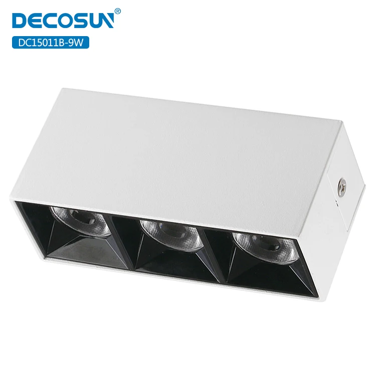 
Surface mounted led aluminum batten lighting L118 W42 H54 8w led cob linear light 