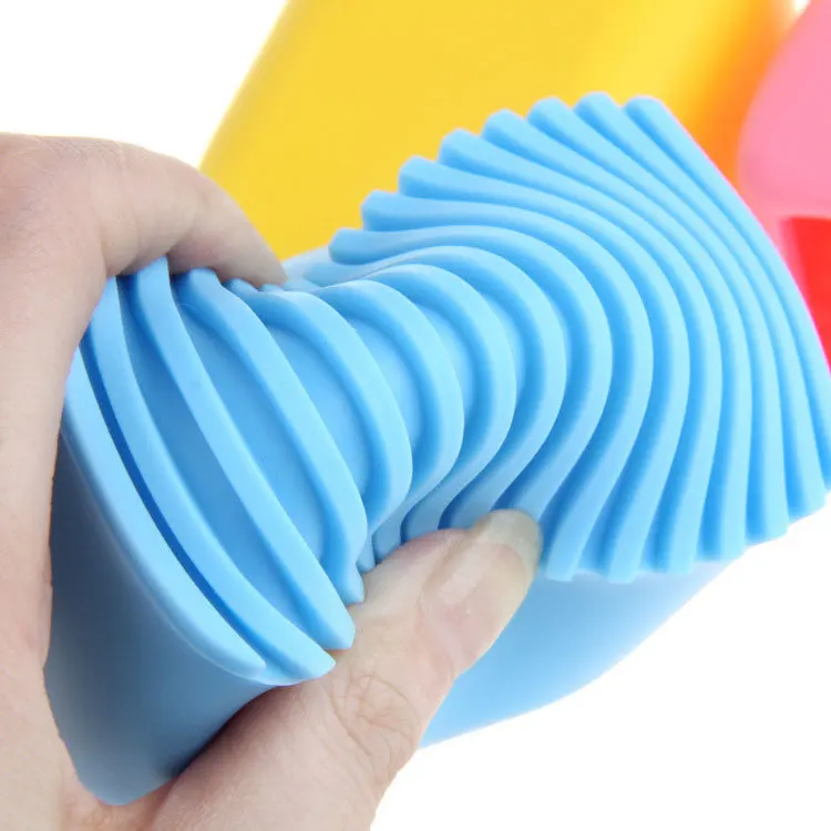 
Hand-held Candy Color Silicone Housework Cleaning Mini Cleaning Brush Laundry Washboard 